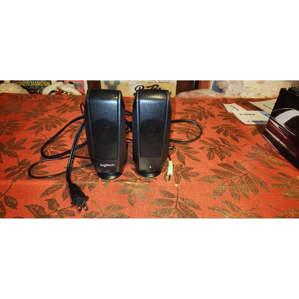 Logitech S120 Stereo Speakers for Computer or Other Standard Jack